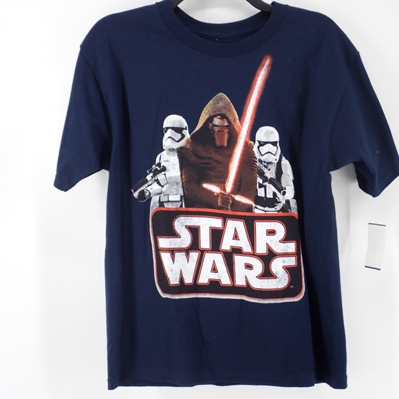 Disney Park Star Wars T-Shirt Men's Adult Extra Large Navy Blue Short Sleeve NWT - Picture 7 of 8